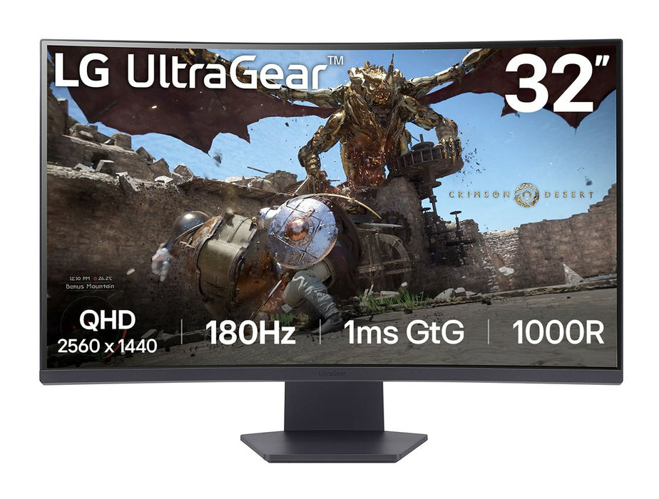 Monitor de computadora LG 32GS60QC-B