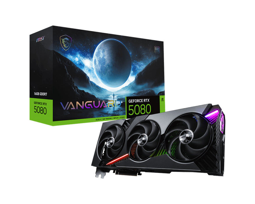 Tarjeta gráfica MSI GEFORCE RTX 5080 16G VANGUARD SOC