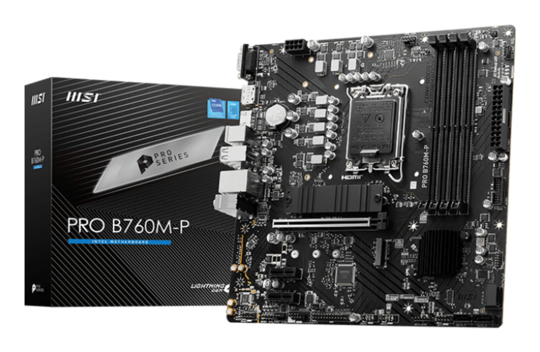 Placa base MSI PRO B760M-P