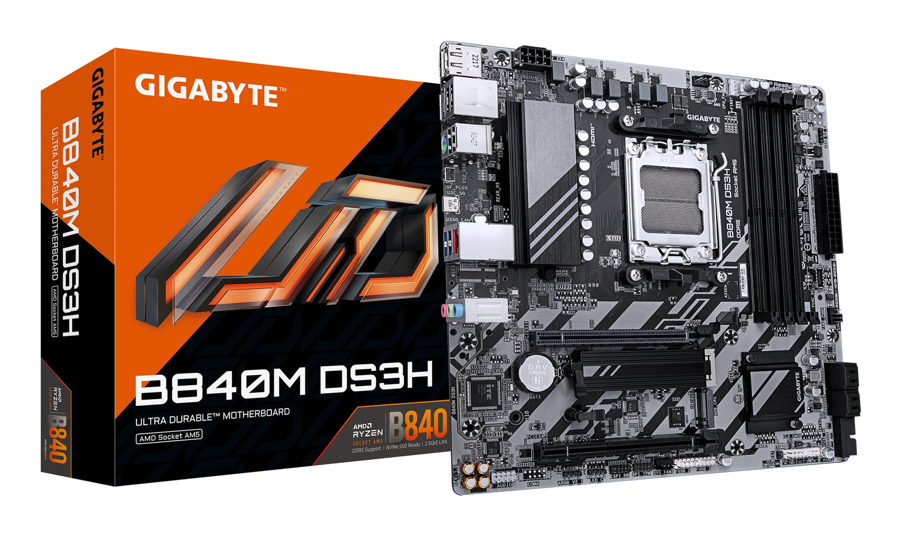 Upgrade Gaming Performance with GIGABYTE B840M DS3H Motherboard