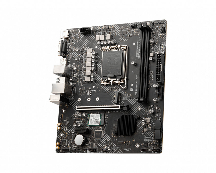 MSI PRO H610M-G WIFI DDR4 motherboard