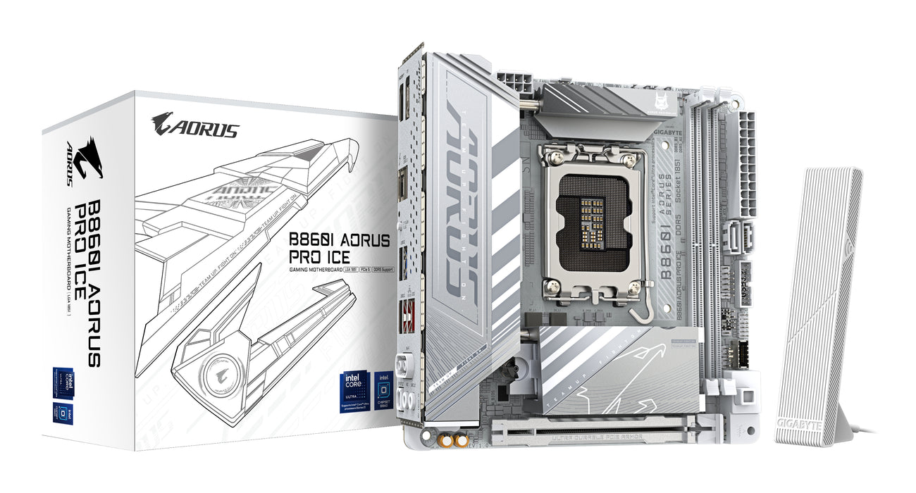 GIGABYTE B860I AORUS PRO ICE motherboard