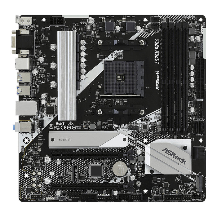 Asrock A520M Pro4