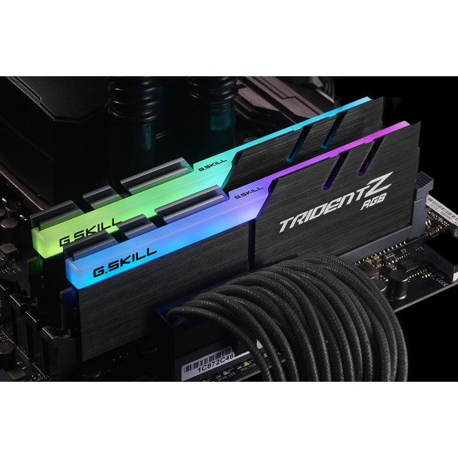 G.Skill Trident Z RGB (For AMD) F4-3200C16D-32GTZRX memory module