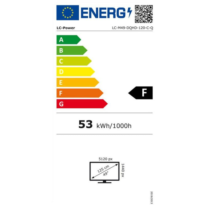Ecrã LED LC-Power LC-M49-DQHD-120-CQ