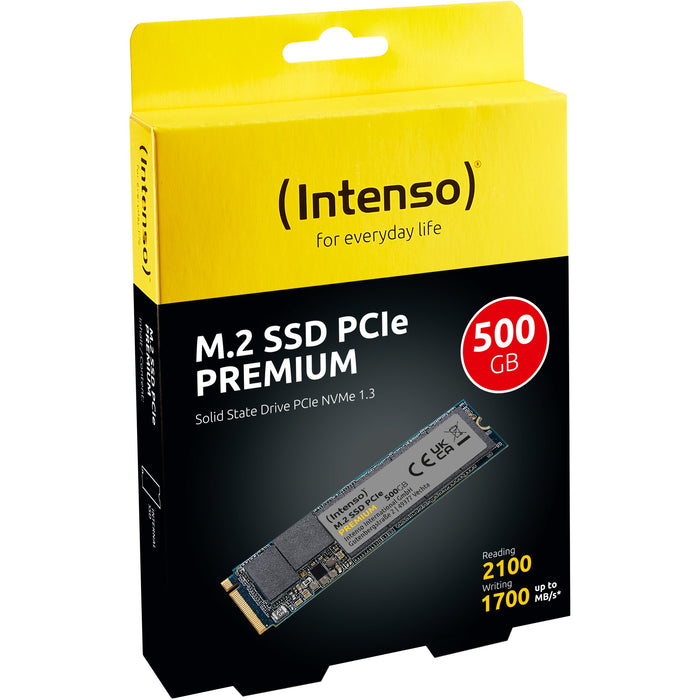 Intenso SSD 500GB Premium M.2 PCIe