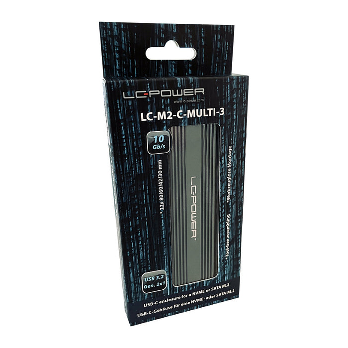 LC-Power LC-M2-C-MULTI-3 storage drive enclosure