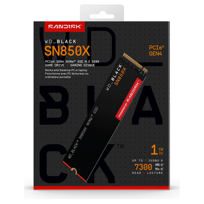 SanDisk Black WD_BLACK SN850X NVMe