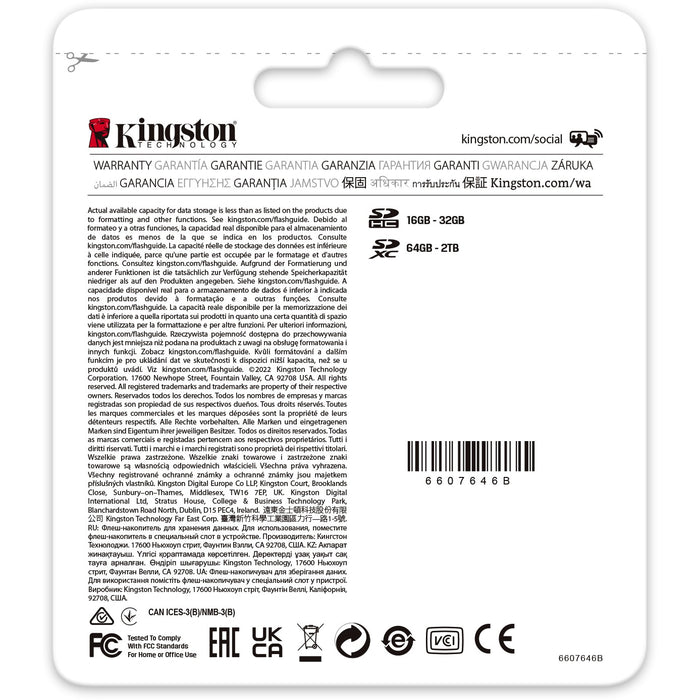 Tecnología Kingston Canvas React Plus