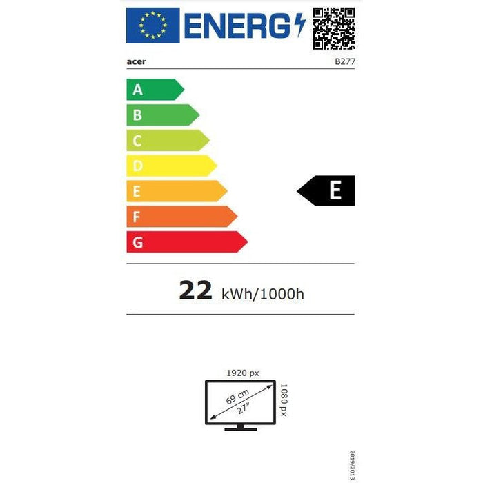 Acer B7 B277E LED display