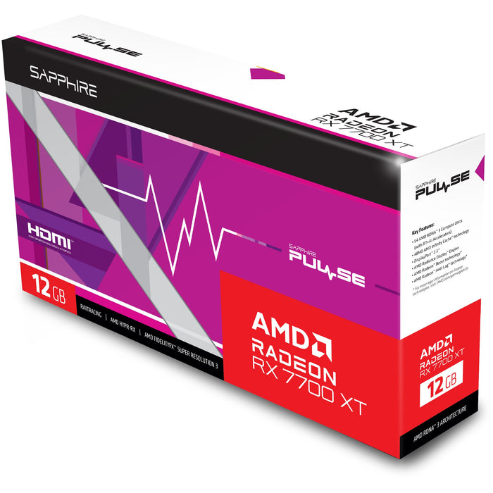 Sapphire PULSE Radeon RX 7700 XT