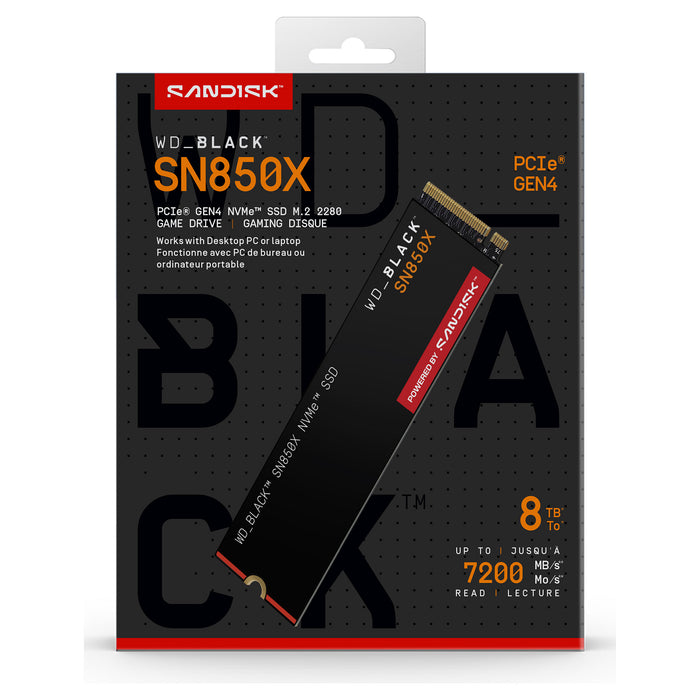 SanDisk Black WD_BLACK SN850X NVMe