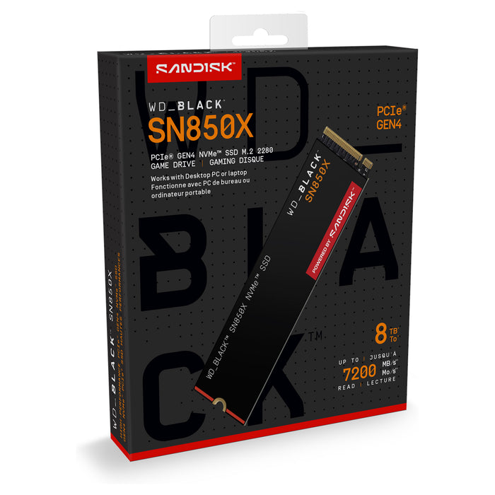SanDisk Black WD_BLACK SN850X NVMe