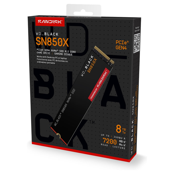 SanDisk Black WD_BLACK SN850X NVMe