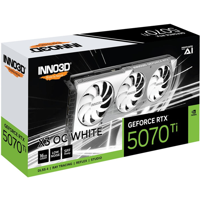 INNO3D GeForce RTX 5070 Ti X3 OC WHITE