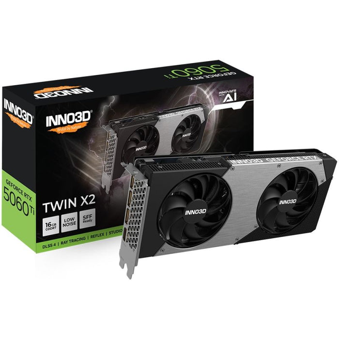 RTX 5060 TI de 16 GB Inno 3DTwin X2 16 GB GDDR7
