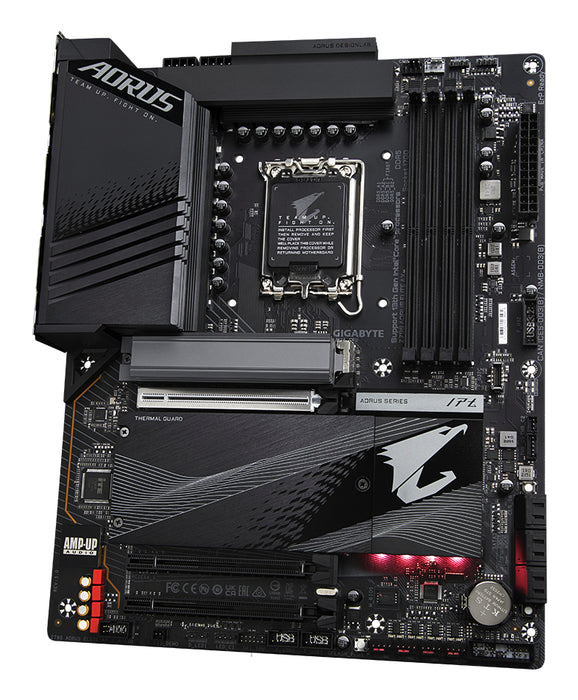 GIGABYTE Z790 AORUS ELITE AX Motherboard - Supports Intel Core 14th CPUs, 16*+2+１ Phases Digital VRM, up to 7600MHz DDR5 (OC), 4xPCIe 4.0 M.2, Wi-Fi 6E, 2.5GbE LAN, USB 3.2 Gen 2x2