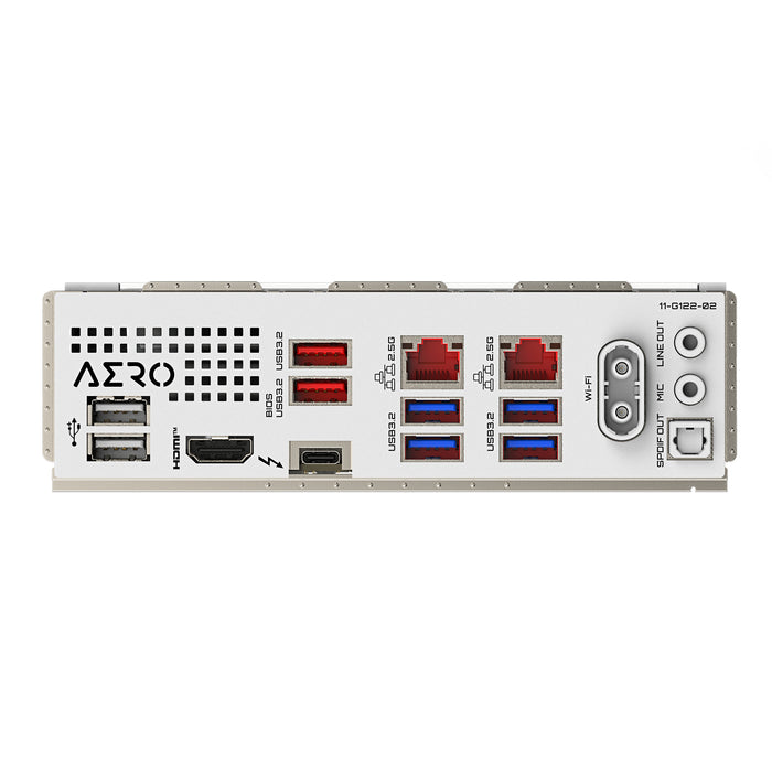 GIGABYTE Z890 AERO G Motherboard - Supports Intel Core Ultra (Series 2) CPUs, 16+1+2 phases VRM, up to 8800MHz DDR5 (OC), 1xPCIe 5.0 + 4xPCIe 4.0,Wi-Fi 7, 2.5GbE LAN, Thunderbolt 4