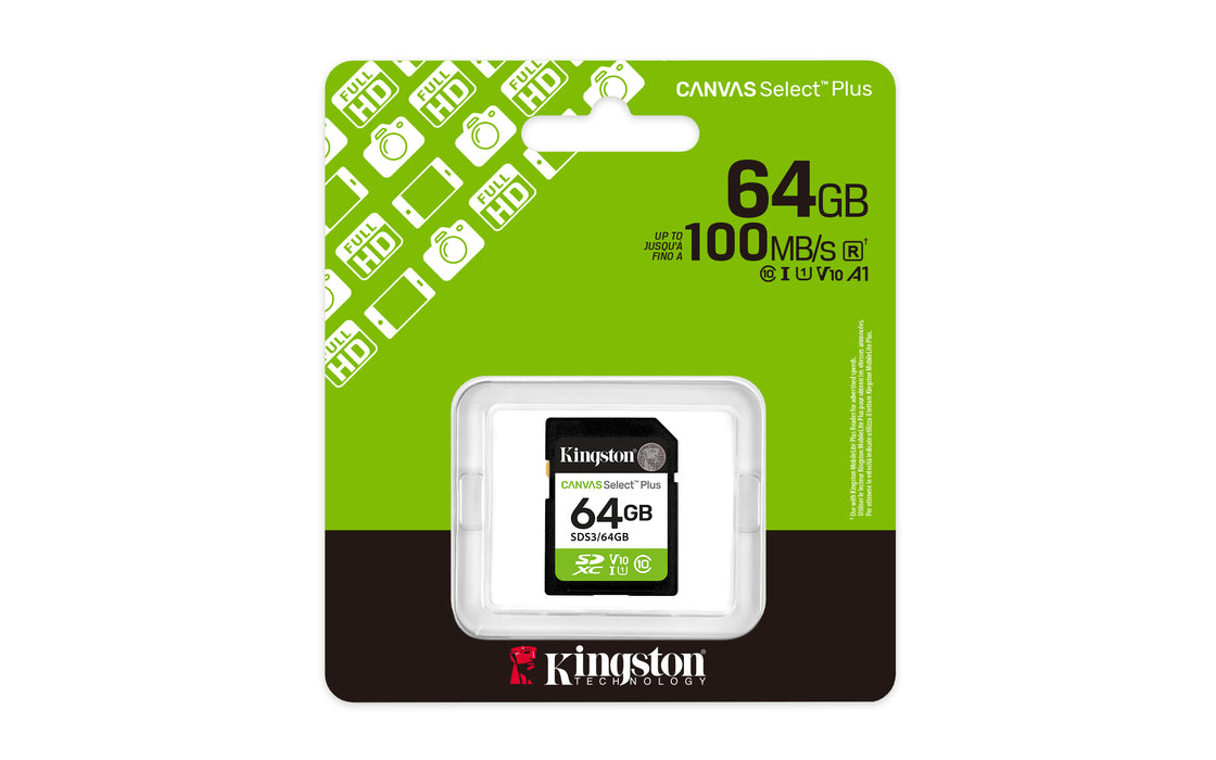 Kingston Technology Canvas Select Plus Gen3