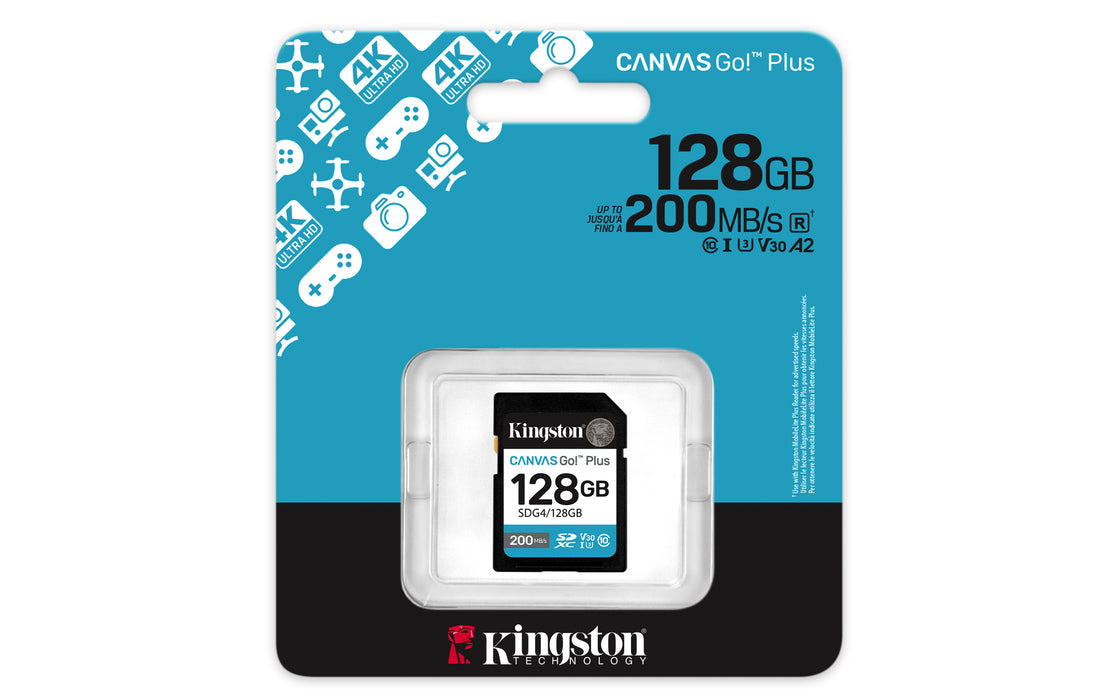 Kingston Technology Canvas Go! Plus