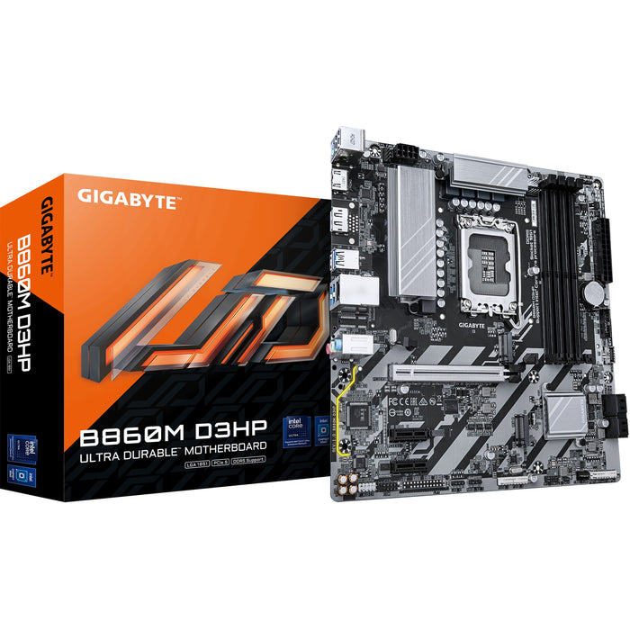 GIGABYTE B860M D3HP Motherboard - Intel Core Ultra Series CPUs