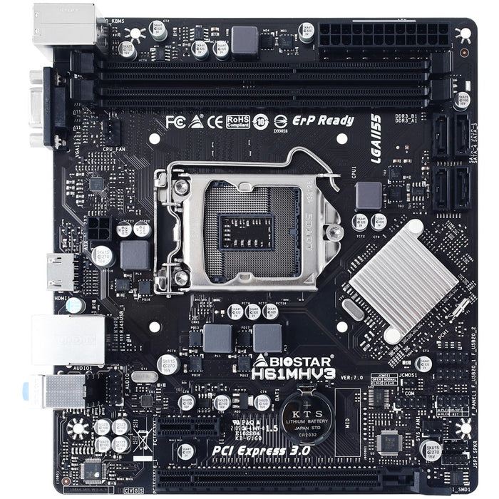 Biostar H61MHV3 motherboard