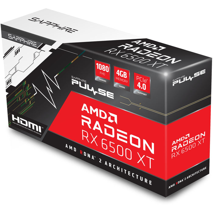 Sapphire PULSE Radeon RX 6500 XT