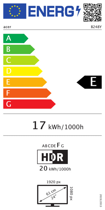 Acer B8 B248Y computer monitor