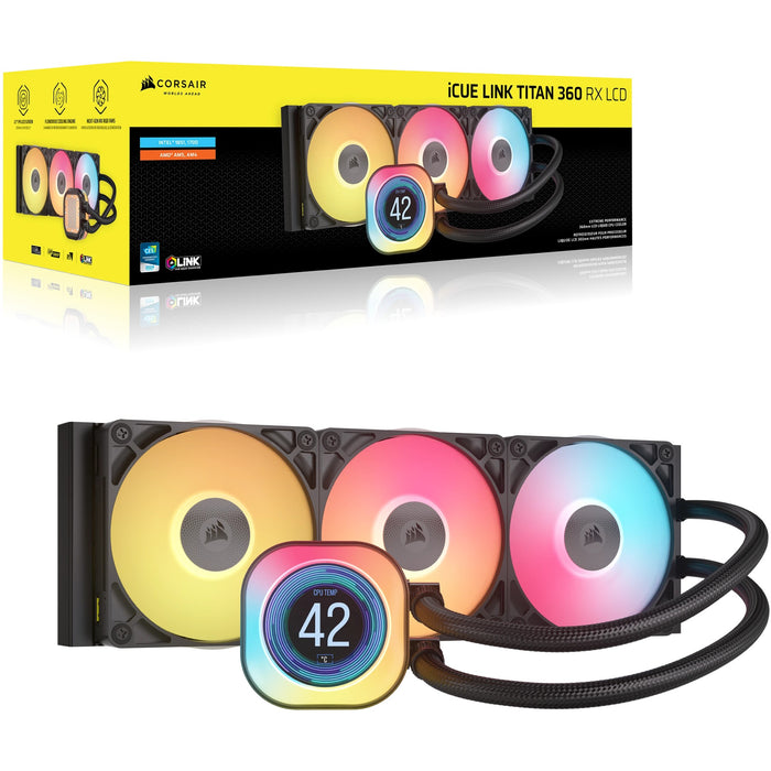 Corsair iCUE LINK TITAN 360 RX LCD