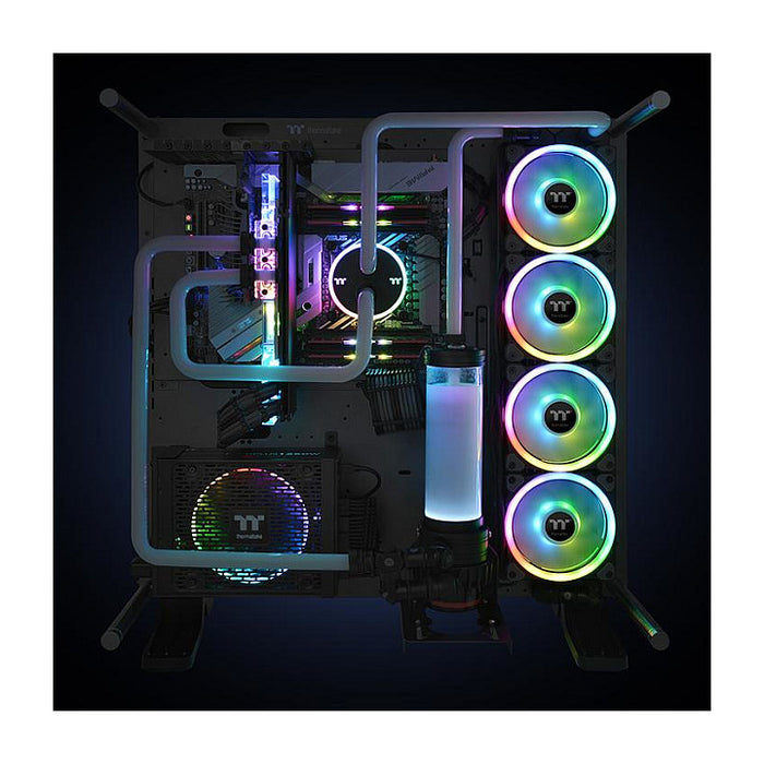 Thermaltake Riing Trio 12 LED RGB Radiator Fan TT Premium Edition