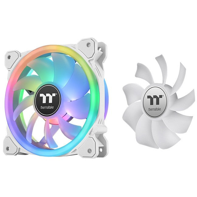 Ventilador de radiador Thermaltake SWAFAN 12 RGB TT Premium Edition Blanco