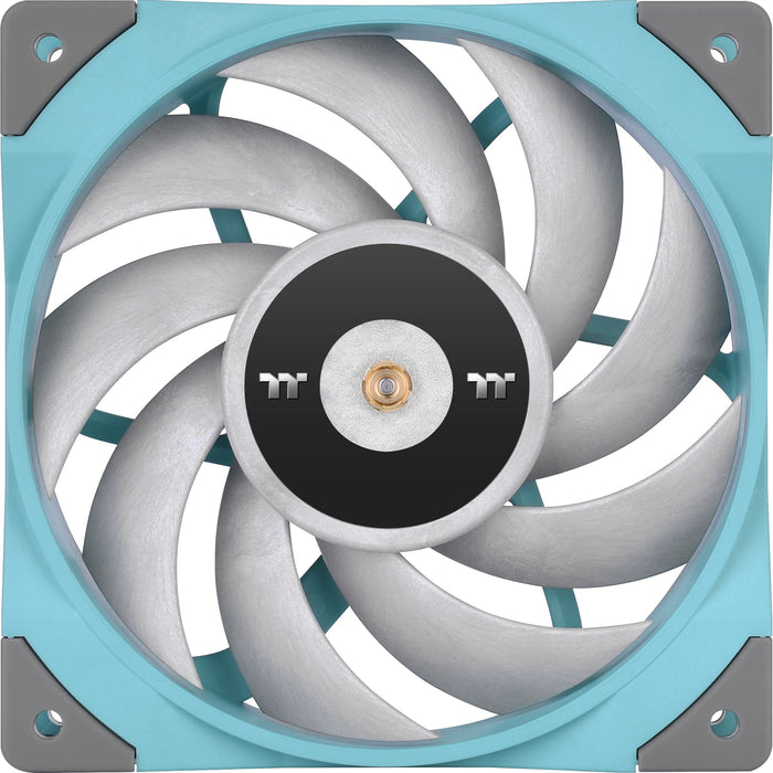 Ventilador de radiador de alta presión estática Thermaltake Toughfan 12 turquesa