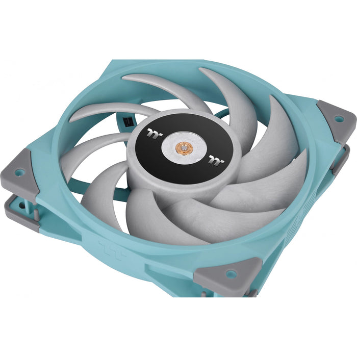 Ventilador de radiador de alta presión estática Thermaltake Toughfan 12 turquesa