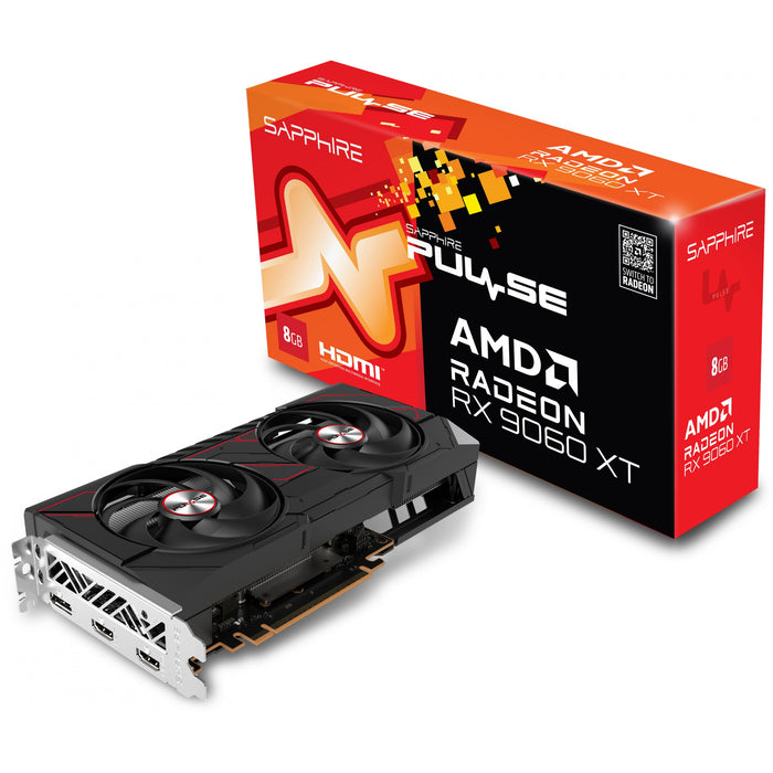 Sapphire PULSE AMD Radeon RX 9060 XT 8GB GPU