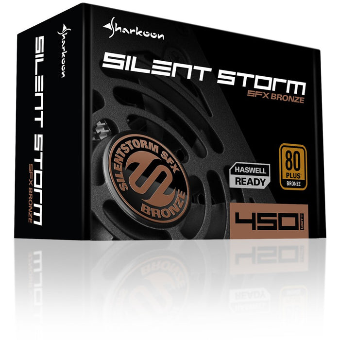 Fuente de alimentación Sharkoon SilentStorm SFX Bronze
