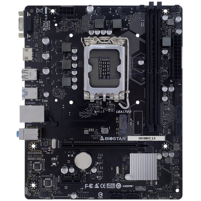 Biostar H610MHC 2.0 motherboard