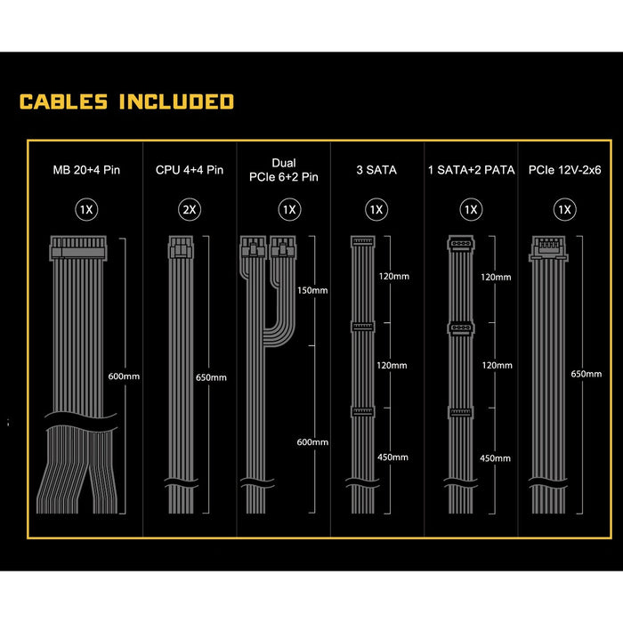 Asrock Challenger CL-750G power supply unit