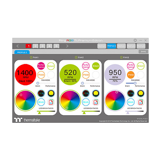 Thermaltake CL-F051-PL14SW-A computer cooling system