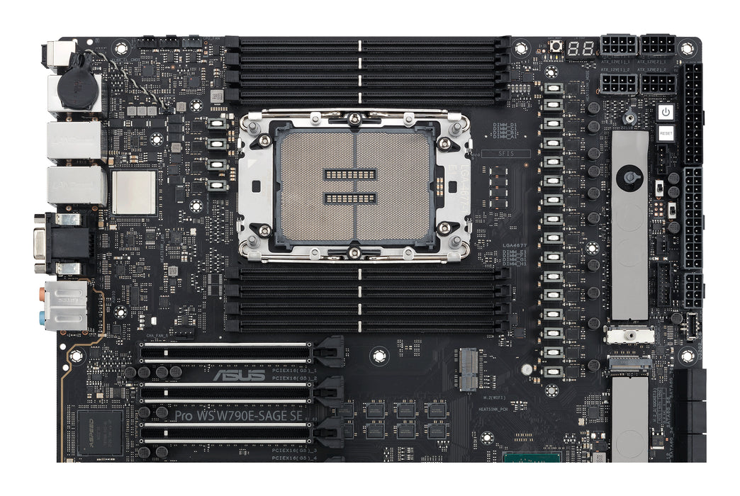 ASUS PRO WS W790E-SAGE SE Intel W790 LGA 4677 (Socket E) EEB