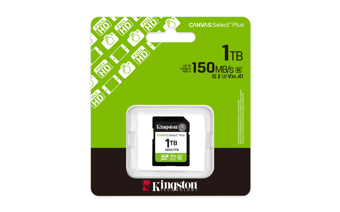 Kingston Technology Canvas Select Plus Gen3