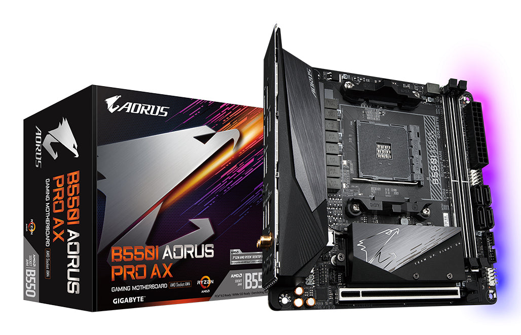 GIGABYTE B550I AORUS PRO AX motherboard