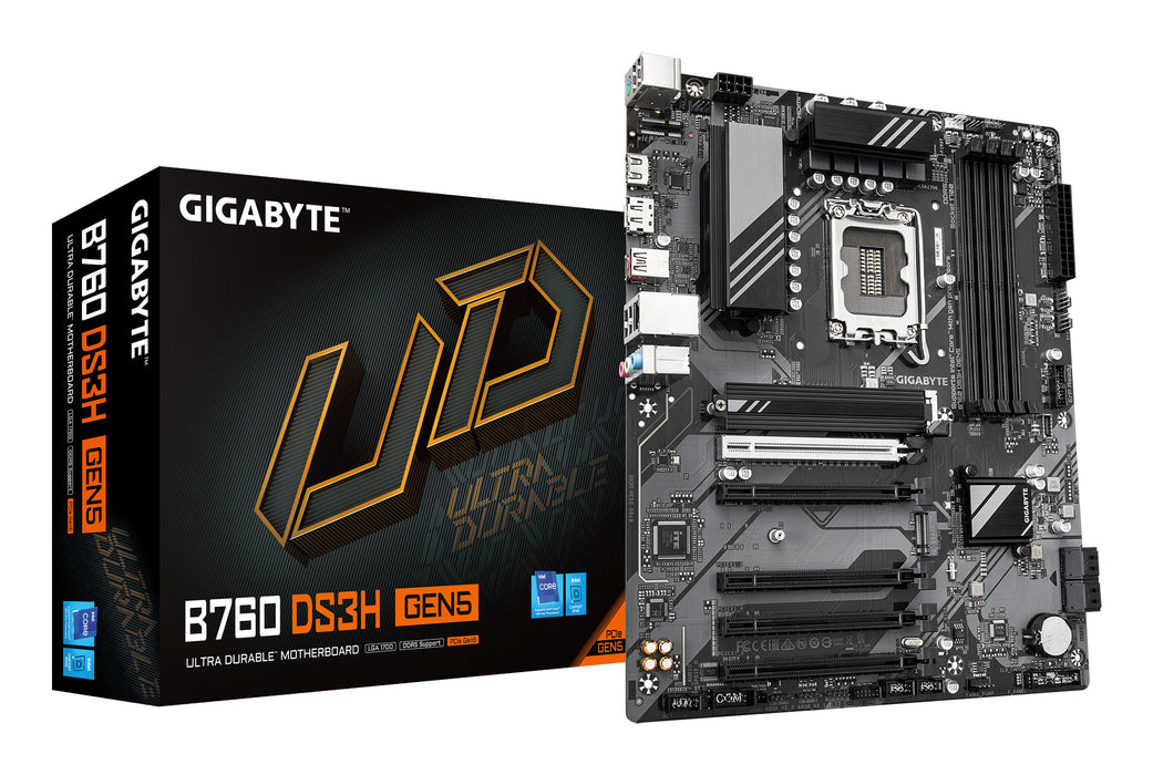 GIGABYTE B760 DS3H GEN5 motherboard