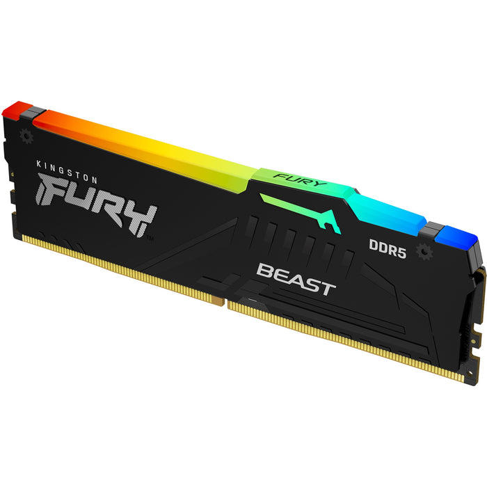 Kingston Technology FURY Beast 32GB 6000MT/s DDR5 CL30 DIMM RGB EXPO