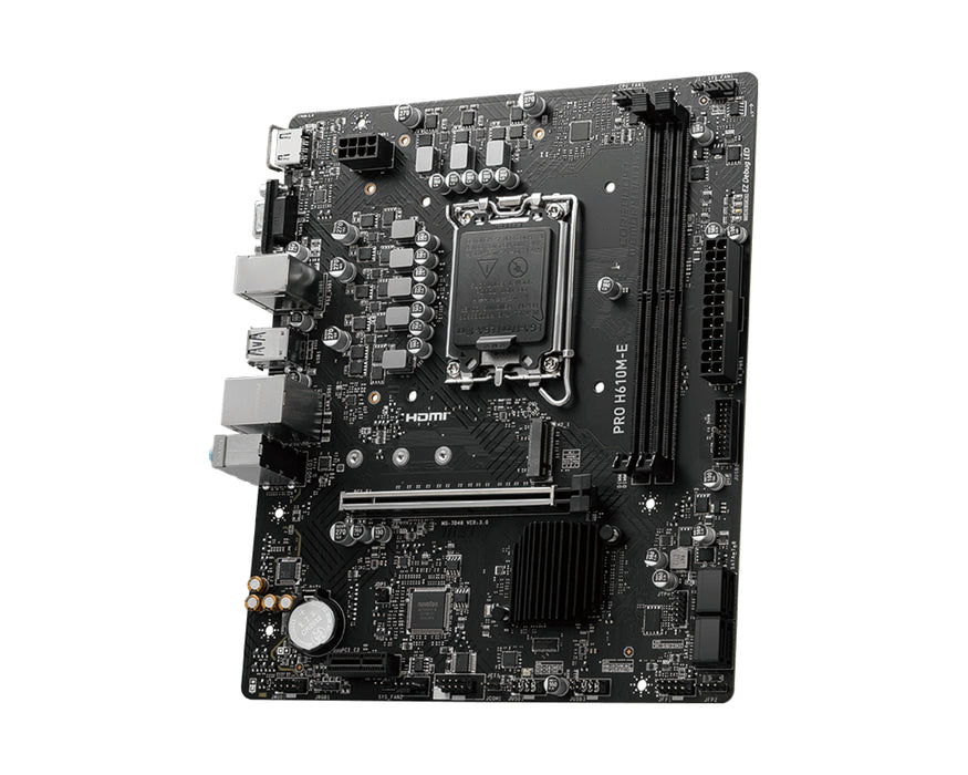 MSI PRO H610M-E motherboard