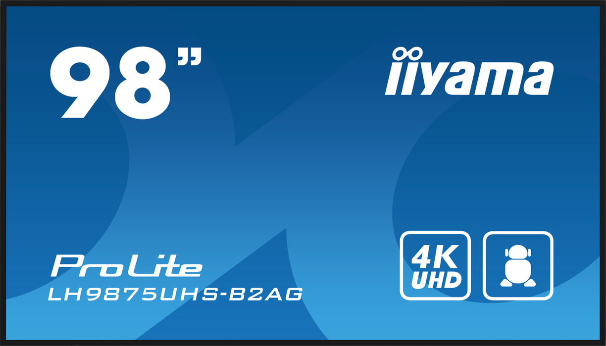 iiyama LH9875UHS-B2AG Signage Display