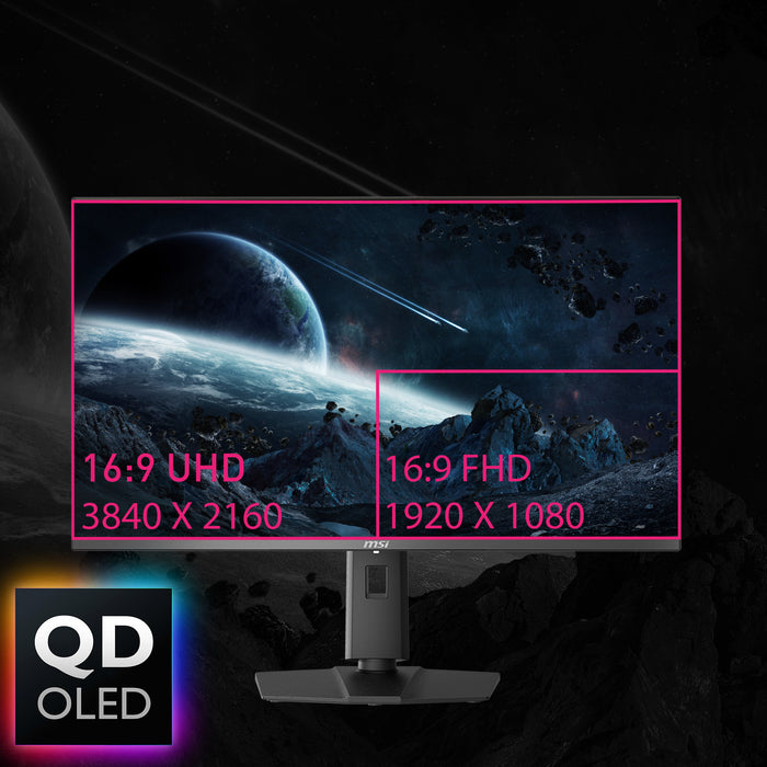 MSI MPG 321URXDE QD-OLED computer monitor