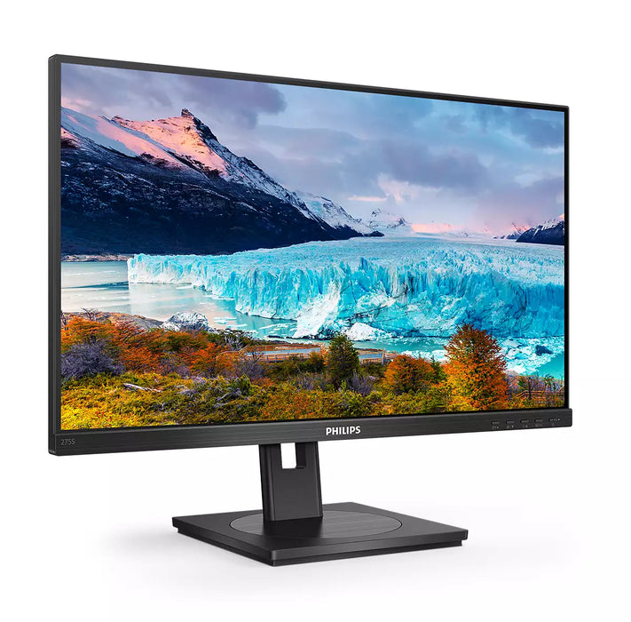 Philips S Line 275S1AE/00 computer monitor 68.6 cm (27") 2560 x 1440 pixels 2K Ultra HD LCD Black