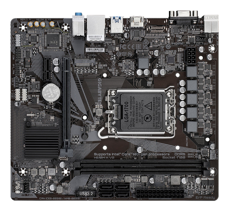 GIGABYTE H610M H V2 motherboard