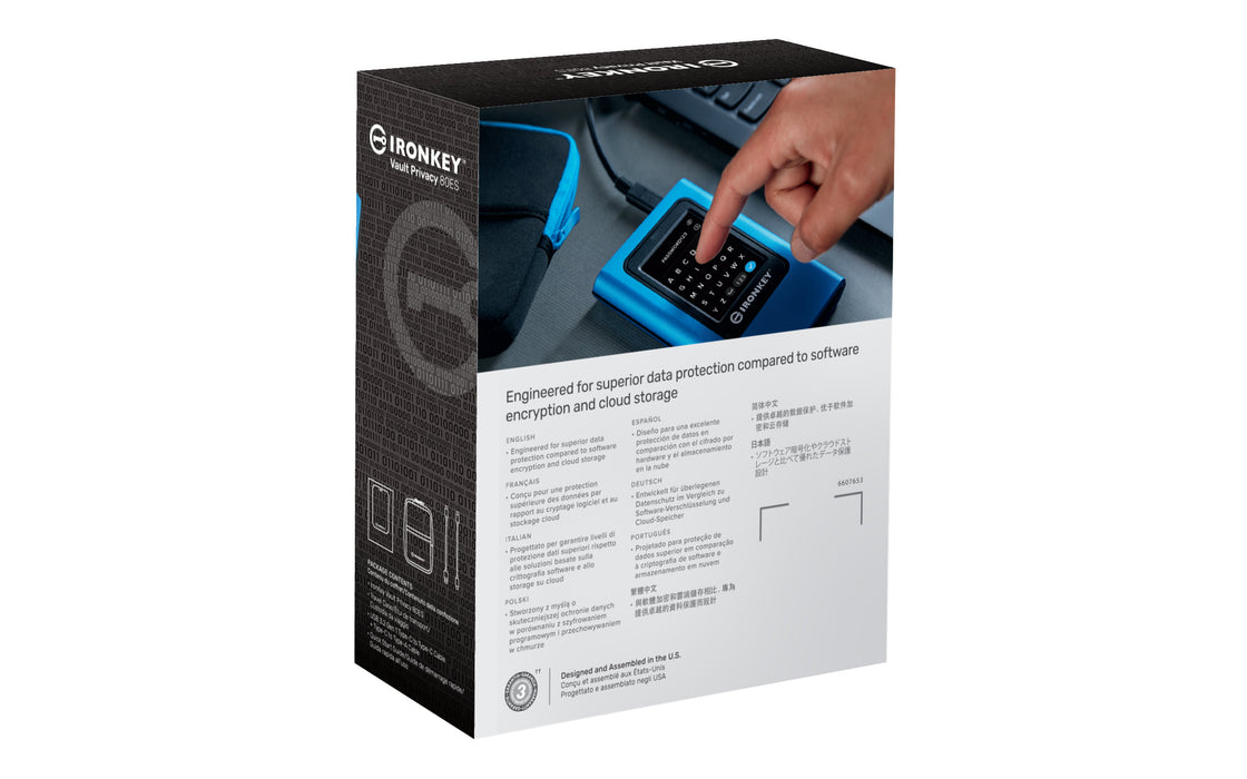 Kingston Technology IronKey Vault Privacy 80