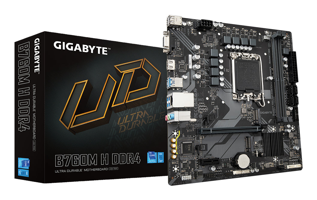GIGABYTE B760M H DDR4 motherboard